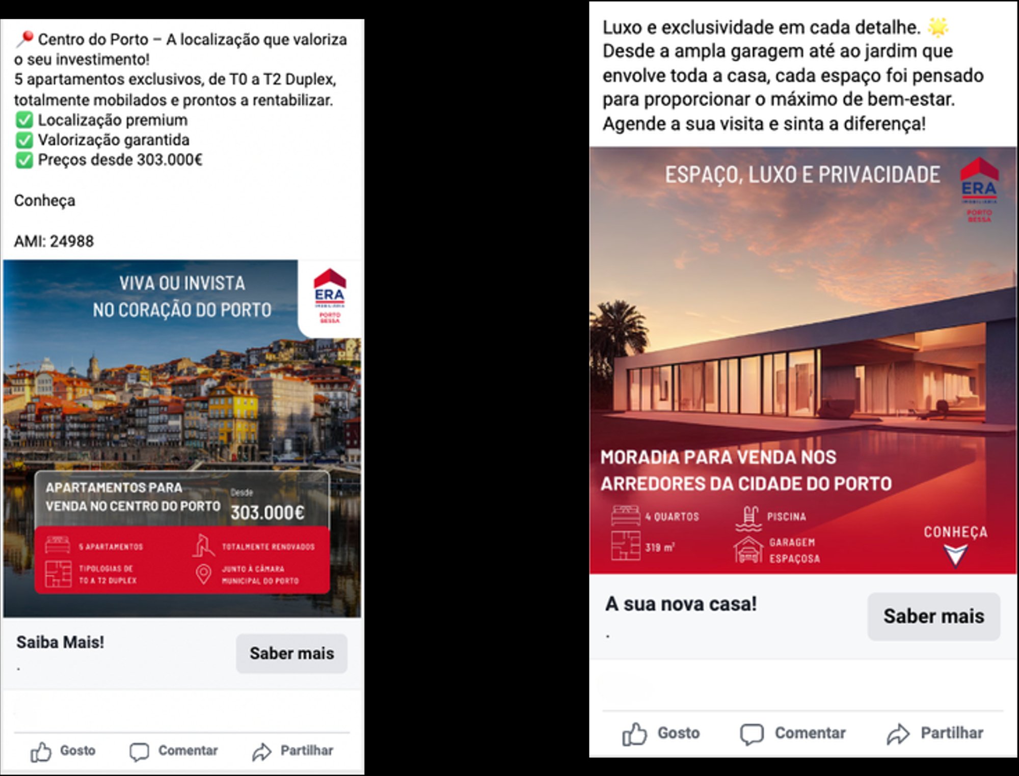 ERA Porto Bessa — YouTube & Display