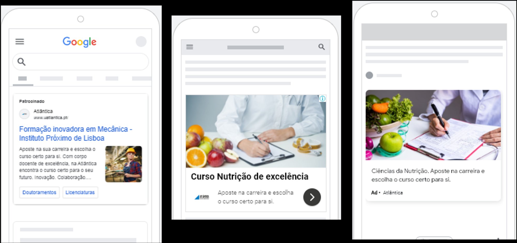 Atlântica — Google Ads · Search, Display & YouTube