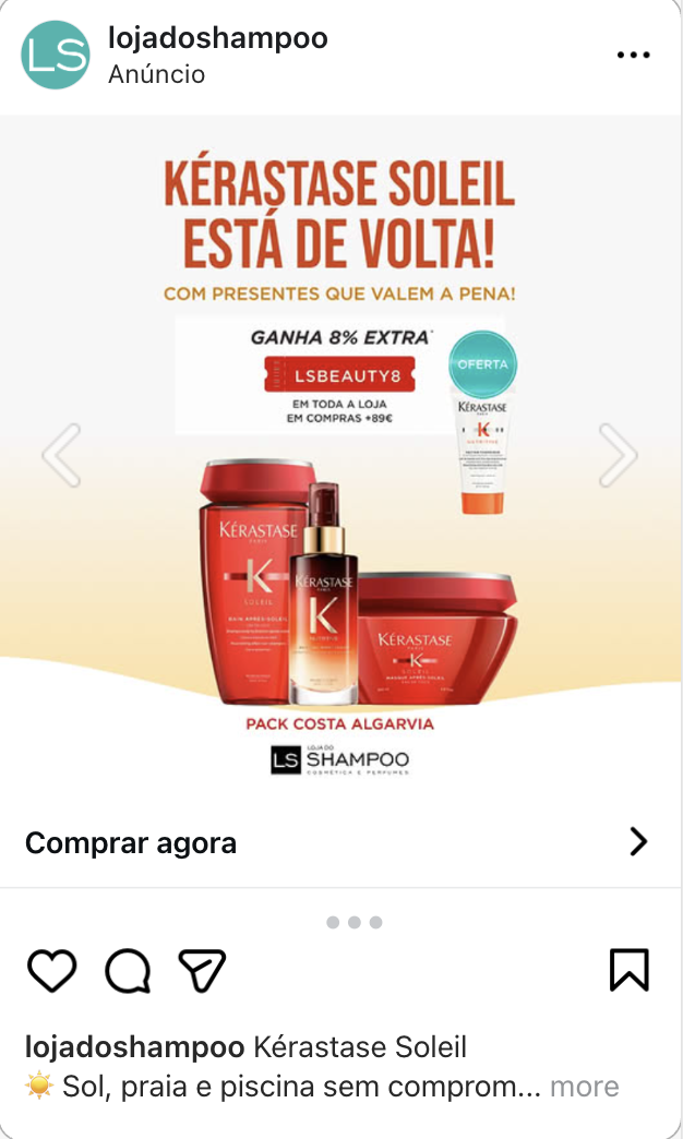 Loja do Shampoo — Meta Ads · Awareness & Performance