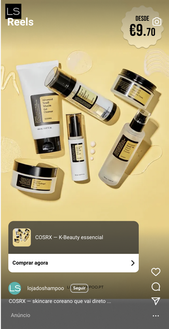 Loja do Shampoo — Meta Ads · Retargeting