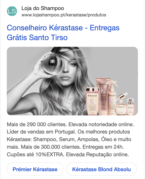 Google Search — Shopping · Kérastase