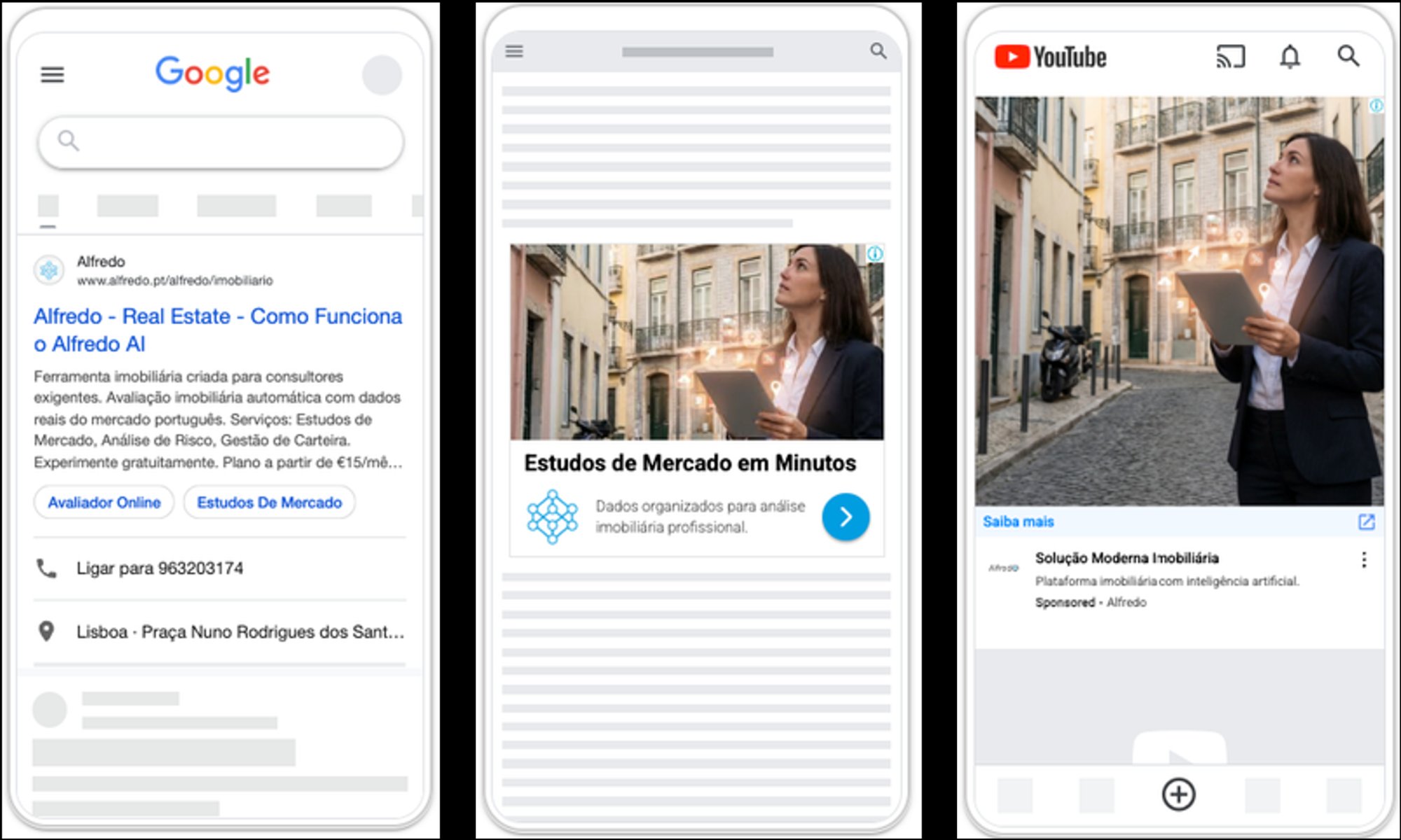 ERA Porto Bessa — Display & Gmail