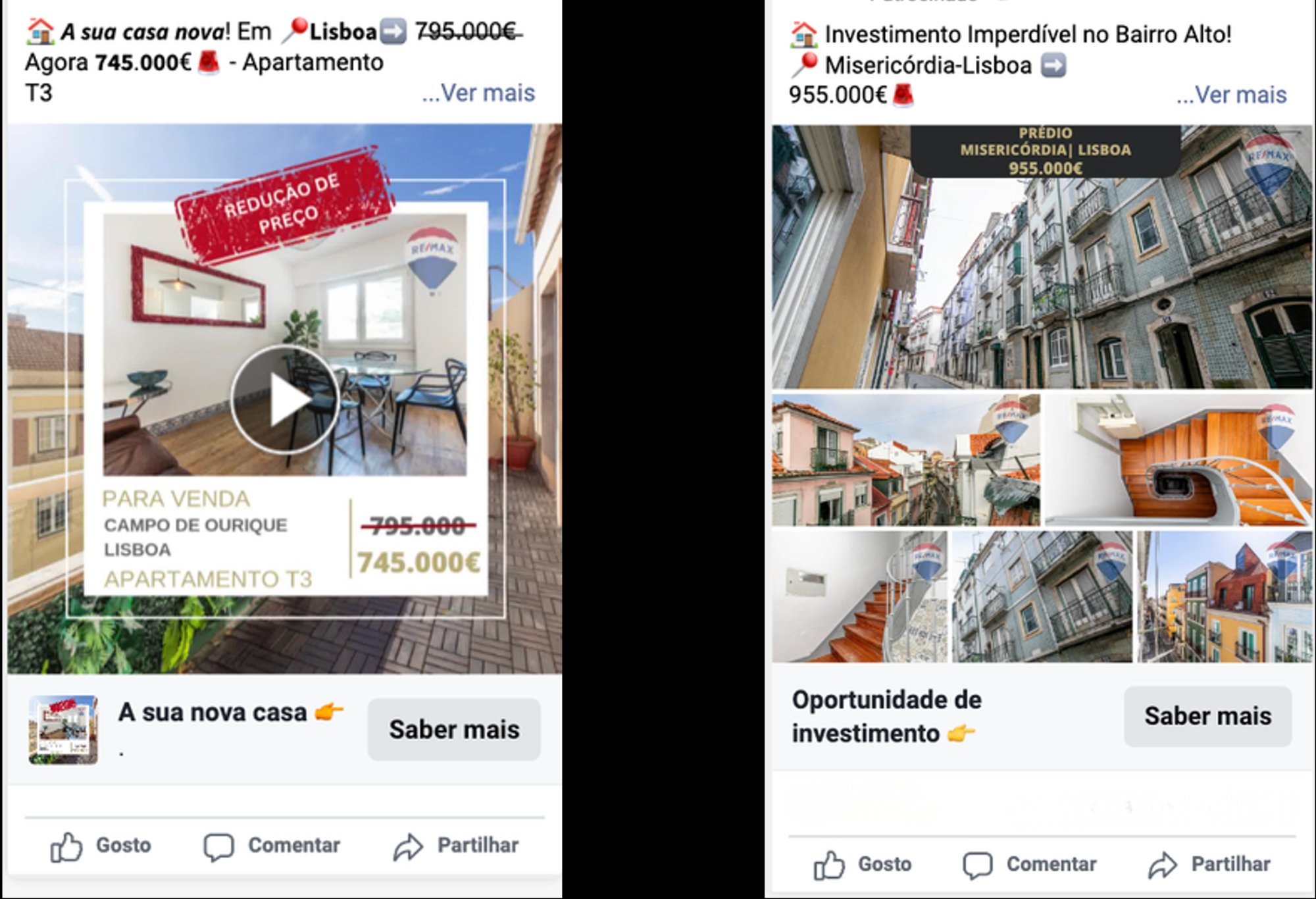 RE/MAX — Bairro Alto Lisboa 955.000€